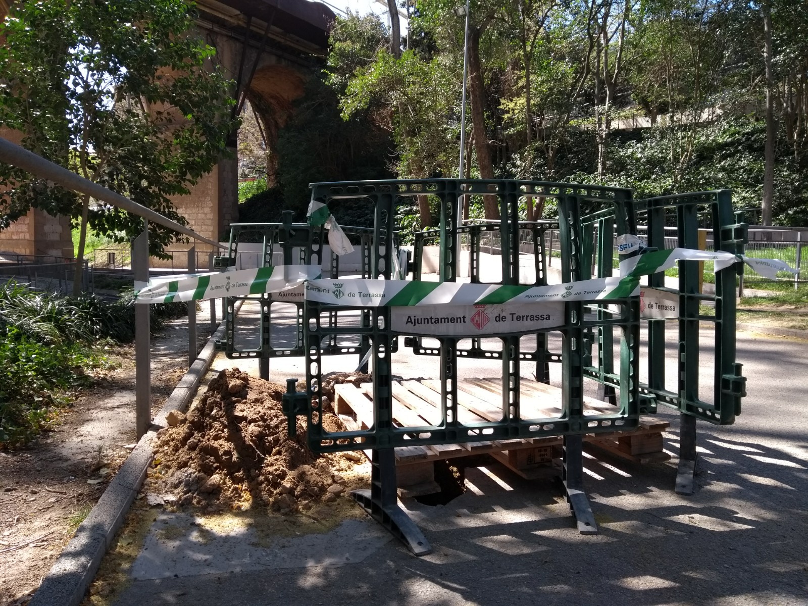 Vallas mantenimiento de jardines